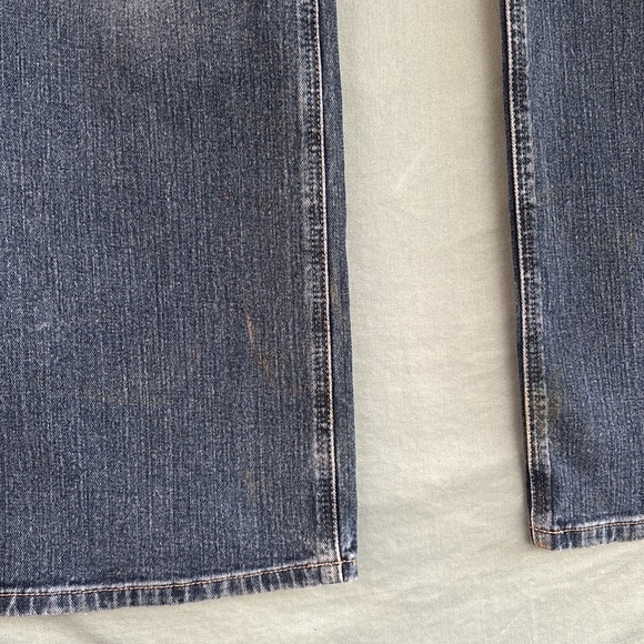 EUC Ariat M4 Low Rise Boot Cut Men’s Blue Jeans Size 36/32 - Picture 5 of 10